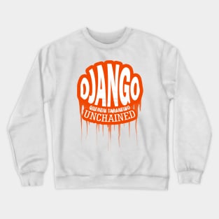 Quentin Tarantino Django unchained fan works graphic design by ironpalatte Crewneck Sweatshirt